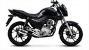 ESCAPAMENTO ESPORTIVO F-22 C/ ABAFADOR PARA CG START 125 2014/2015 KS-ES