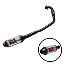 ESCAPAMENTO ESPORTIVO F-22 C/ ABAFADOR PARA CG START 125 2014/2015 KS-ES