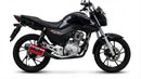 ESCAPAMENTO ESPORTIVO F-22 C/ ABAFADOR PARA CG START 125 2014/2015 KS-ES
