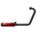 Escapamento Esportivo SFX Profire Vermelho - Titan, Fan e Start 160 (2017-2025) | Estilo Racing